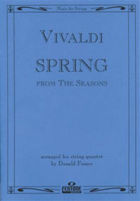 Antonio Vivaldi: Spring from 'The Four Seasons': (Arr. Donald Fraser): Streichquartett