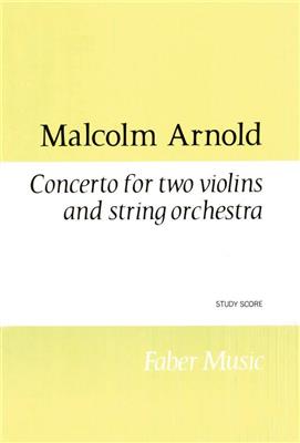 Malcolm Arnold: Concerto for two violins: Violinensemble