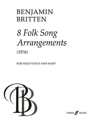 Eight Folk Song Arrangements: Gesang mit Klavier