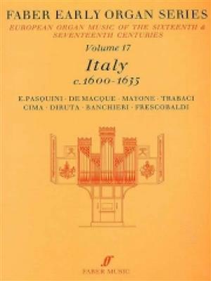 Early Organ Series 17. Italy 1600-1635: Orgel