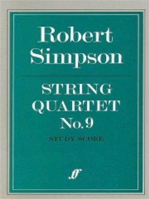 Robert Simpson: String Quartet No.9: Streichquartett