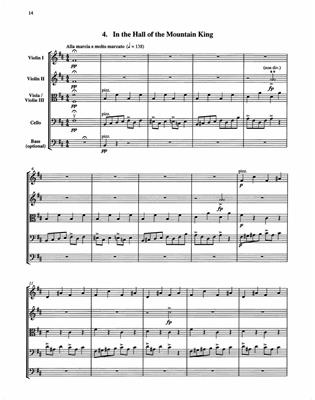 Edvard Grieg: Peer Gynt Suite: Streichensemble