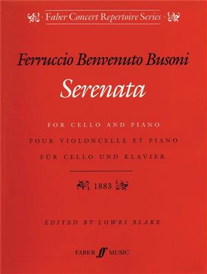 Ferruccio Busoni: Serenata op. 34: Cello mit Begleitung