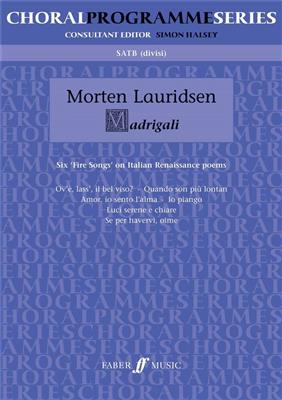 Morten Lauridsen: Madrigalen(6): Gemischter Chor mit Begleitung