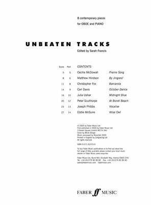 Unbeaten Tracks: Oboe mit Begleitung