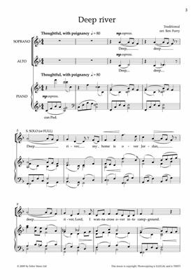 Deep River: Frauenchor mit Klavier/Orgel