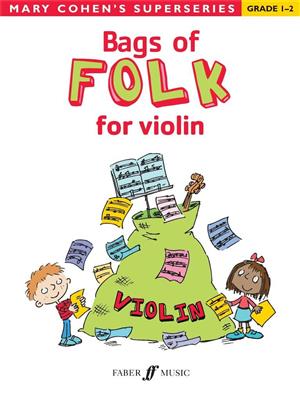 Mary Cohen: Bags of Folk for violin: Violine Solo