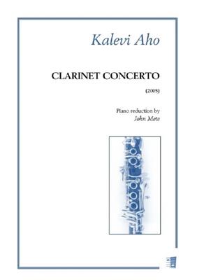 Kalevi Aho: Clarinet Concerto (2005): Klarinette mit Begleitung