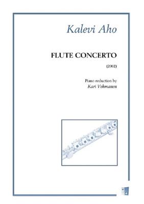 Kalevi Aho: Flute Concerto (2002): Flöte mit Begleitung