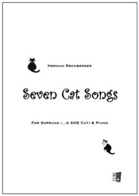 Herman Rechberger: Seven Cat Songs: Gesang mit Klavier