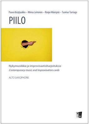Paavo Korpijaakko: Piilo: Altsaxophon mit Begleitung