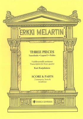 Erkki Melartin: Three pieces: (Arr. Kari Karjalainen): Blechbläser Ensemble