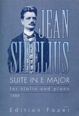 Jean Sibelius: Suite E-Dur: Violine mit Begleitung