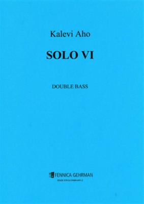 Kalevi Aho: Solo VI: Kontrabass Solo