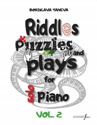 Borislava Taneva: Riddles, puzzles and plays vol. 2: Klavier Solo