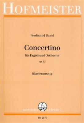 Ferdinand David: Concertino, op. 12: (Arr. Waterhouse): Fagott mit Begleitung