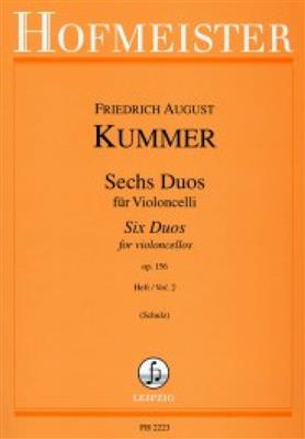 Friedrich August Kummer: 6 Duos, op 156 (Schulz) - Heft 2: Cello Solo
