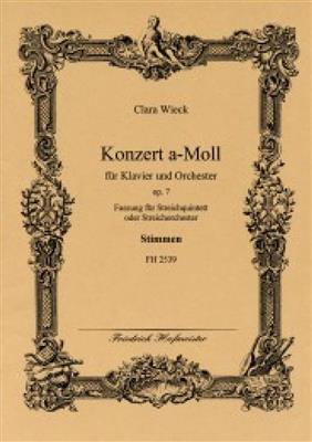 Clara Wieck: Premier Concert pour le Piano-Forte, op. 7: (Arr. Joachim Draheim): Streichensemble