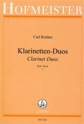Klarinettenduos, Heft 1: (Arr. Carl Richter): Klarinette Duett
