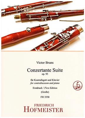 Victor Bruns: Conzertante Suite,: Fagott mit Begleitung