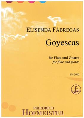 Elisenda Fabregas: Goyescas: Flöte mit Begleitung
