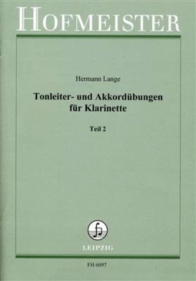 Tonleiter- und Akkordübungen für Klarinette