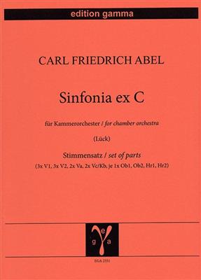 Carl Friedrich Abel: Sinfonia ex C: (Arr. Rudolf Lück): Kammerorchester