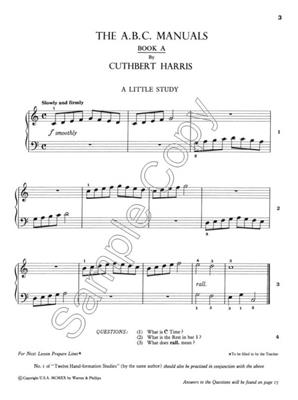 ABC Piano Method - Manual A