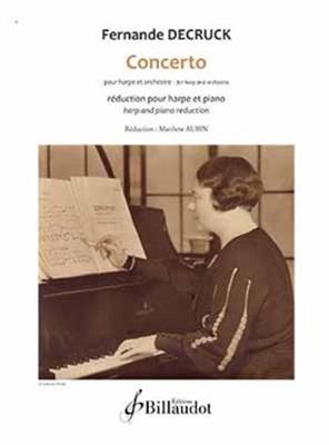 Fernande Decruck: Concerto: Harfe mit Begleitung
