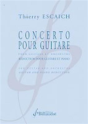 Thierry Escaich: Concerto Pour Guitare: Gitarre mit Begleitung