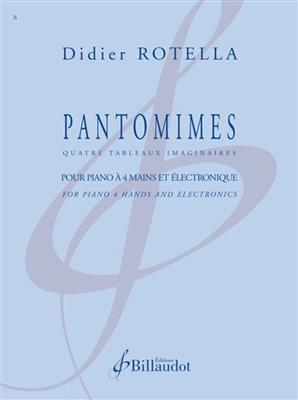 Didier Rotella: Pantomimes: Klavier vierhändig