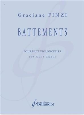 Graciane Finzi: Battements: Cello Ensemble
