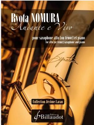 Ryota Nomura: Andante e Vivo: Altsaxophon mit Begleitung