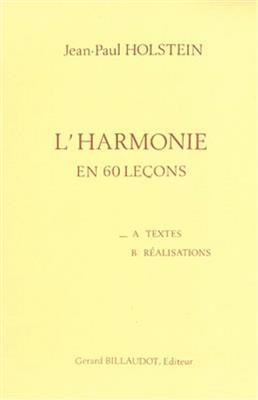 L'Harmonie En 60 Lecons A - Textes