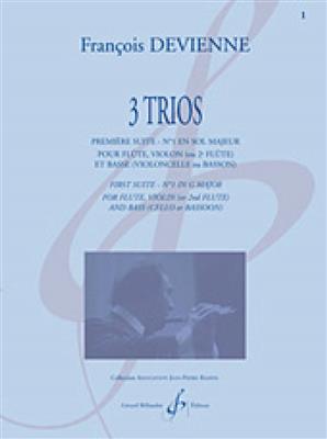 François Devienne: 3 Trios - Premiere Suite - N°1 En Sol Majeur: Kammerensemble