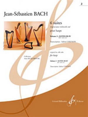 Johann Sebastian Bach: 6 Suites Volume 2 : Suites Iii-Iv: Harfe Solo
