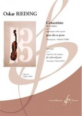 Oscar Rieding: Concertino en sol majeur - Op. 25: (Arr. Frédérick Forti): Viola mit Begleitung