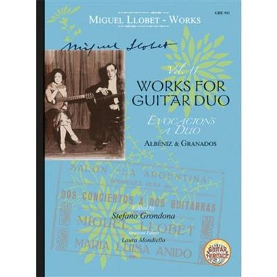 Stefano Grondona: Works for Guitar Duo : (Arr. Miguel Llobet): Gitarre Duett