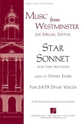 Daniel Elder: Star Sonnet: Gemischter Chor mit Begleitung