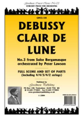 Claude Debussy: Clair De Lune: (Arr. Peter Lawson): Orchester