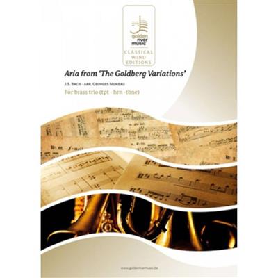 Johann Sebastian Bach: Aria From The Goldberg Variations: (Arr. Georges Moreau): Blechbläser Ensemble