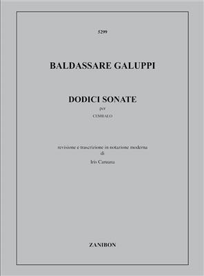 Baldassare Galuppi: 12 Sonate: Klavier Solo