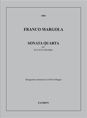 Franco Margola: Sonata quarta: Flöte mit Begleitung