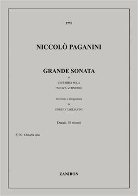 Niccolò Paganini: Grande Sonata A Chitarra Sola: Gitarre Solo