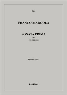 Franco Margola: Sonata Prima: Gitarre Duett