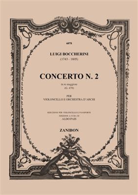Luigi Boccherini: Concerto N. 2 In Re Magg. G.479: Cello mit Begleitung