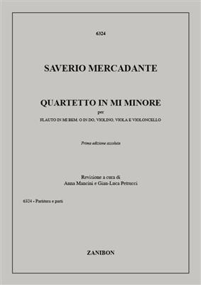 Saverio Mercadante: Quartetto In Mi Min.: Kammerensemble