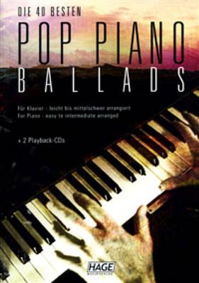 Pop Piano Ballads Vol.1 (40 Best): Klavier Solo