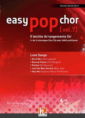 Easy Pop Chor 7: Love Songs: Frauenchor mit Klavier/Orgel