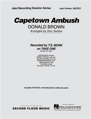 Donald Brown: Capetown Ambush: (Arr. Don Sickler): Jazz Ensemble